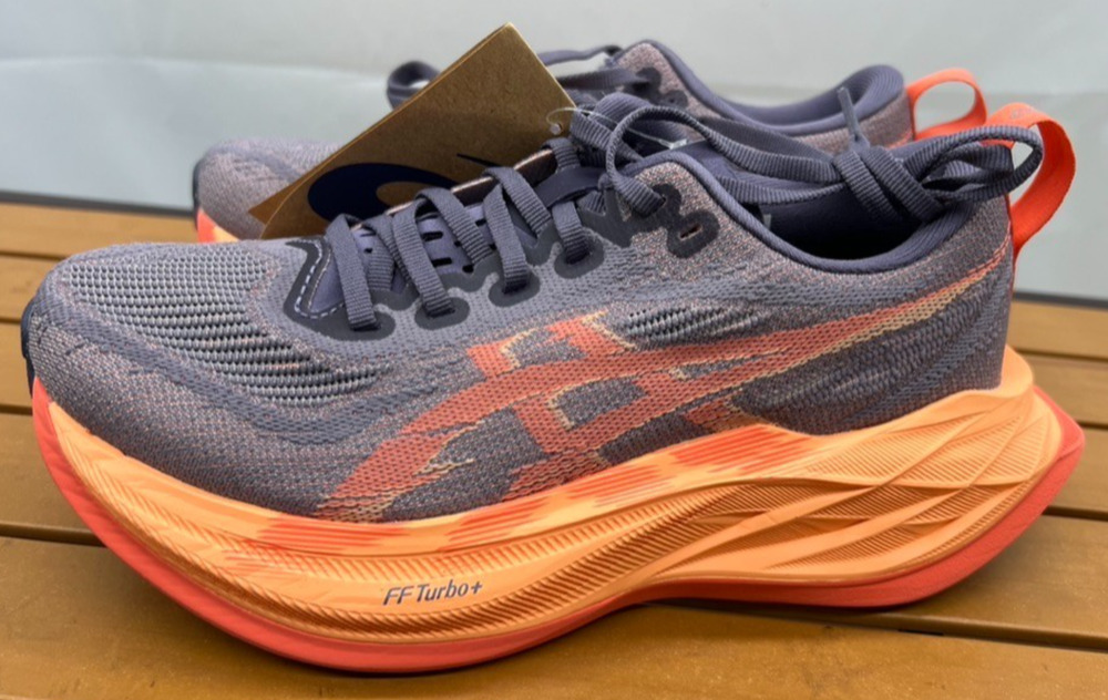 Asics SUPERBLAST 2 Running Unisex Shoes Purple / Coral Size W 6 / M 4 - EU 36
